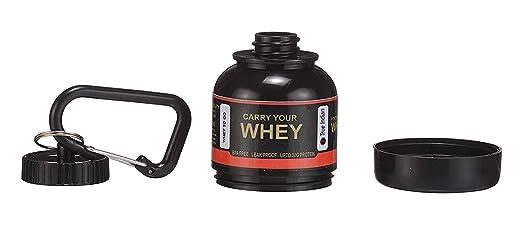 Protein Powder and Supplement Funnel Keychain - Protein Powder Container with Durable Key-Chain